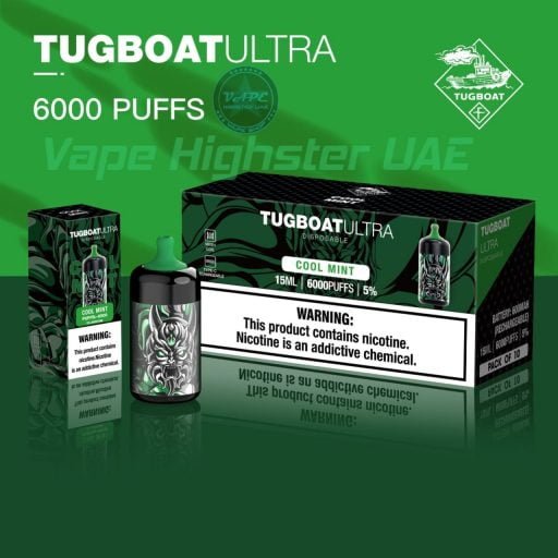 Tugboat Ultra 6000 Puffs Disposable